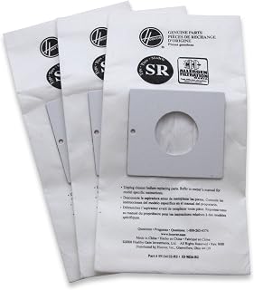 Vacuum Cleaner Bags for Duros Canister Vacs, Pack of 3, Type SR