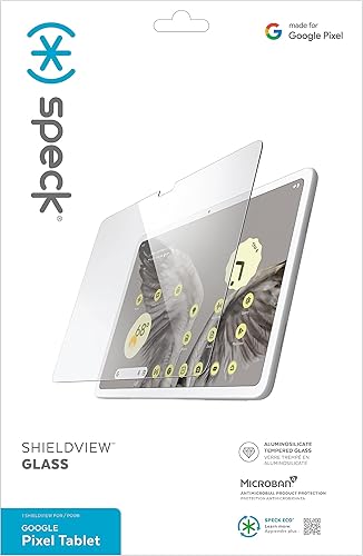 Speck ShieldView Glass - Protector de pantalla para tablet Google Pixel (transparente)