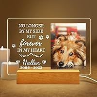 Vista 11 de Regalos conmemorativos personalizados, regalos de luz nocturna conmemorativa en memoria de un ser querido, regalos de condolencias personalizados