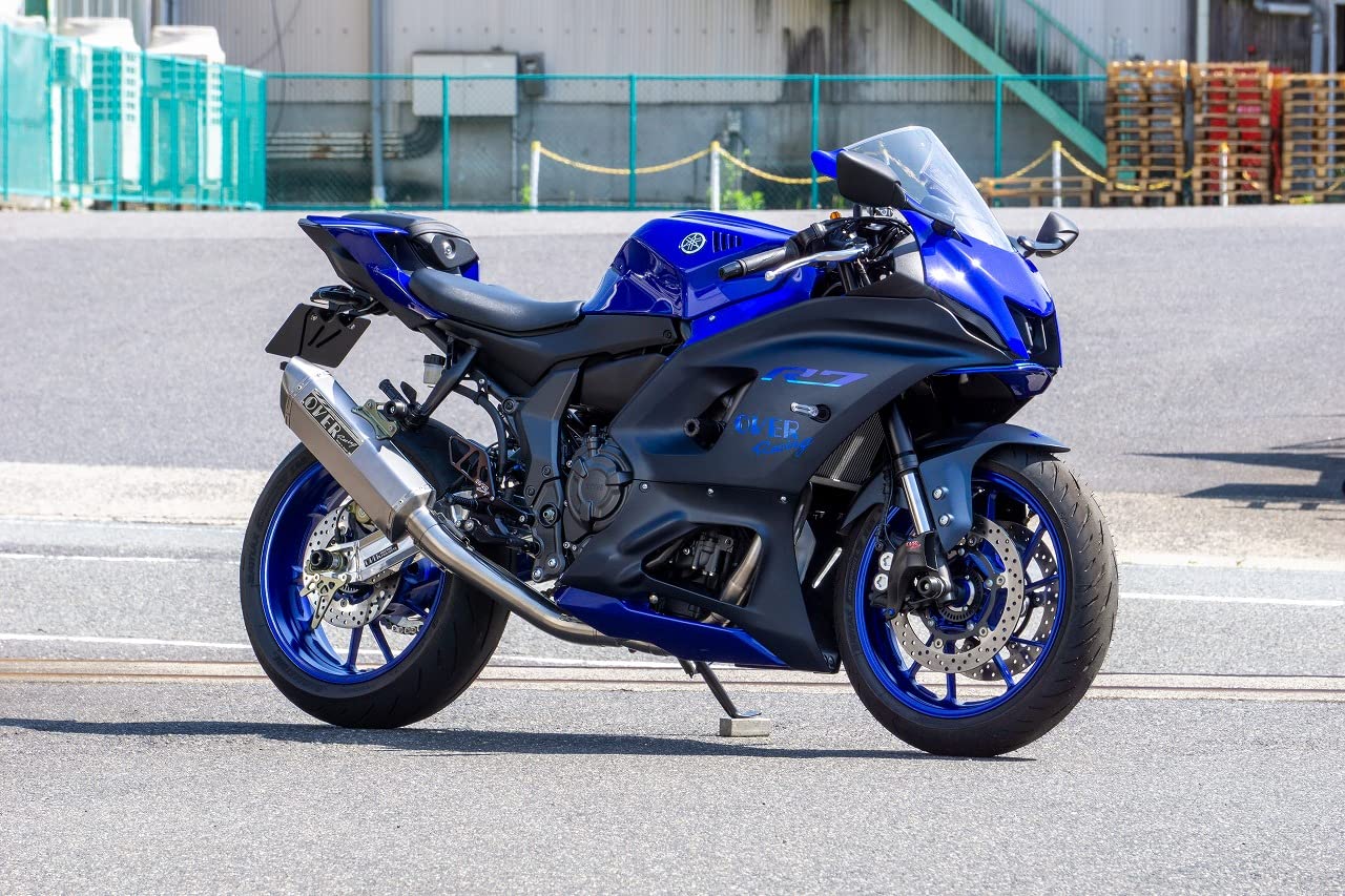 YZF-R7 オーバーレーシング　フルチタンマフラー OVER RACING YZF-R7 マフラー本体 TT-Formula RS 2-1 フルチタン