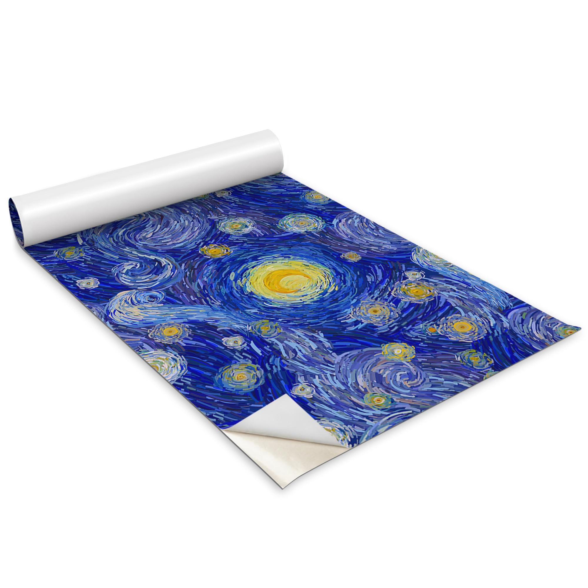 Rouleau papier peint decoratif adhesif pour meuble sticker autocollant salon