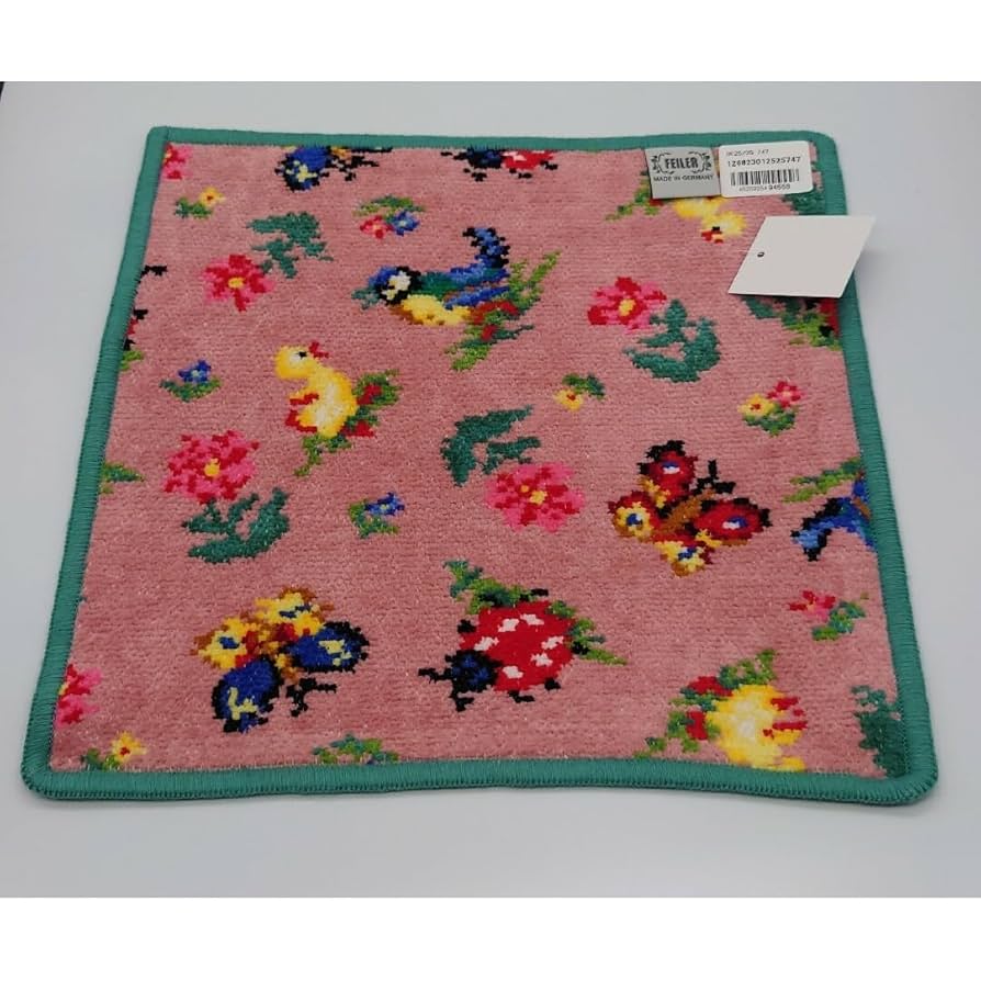 FEILER フェイラー ハイジ　ブラウン　ハンカチ 2枚セット　三越 Amazon.co.jp: フェイラー ハイジ ハンカチ ミディアムブラウン