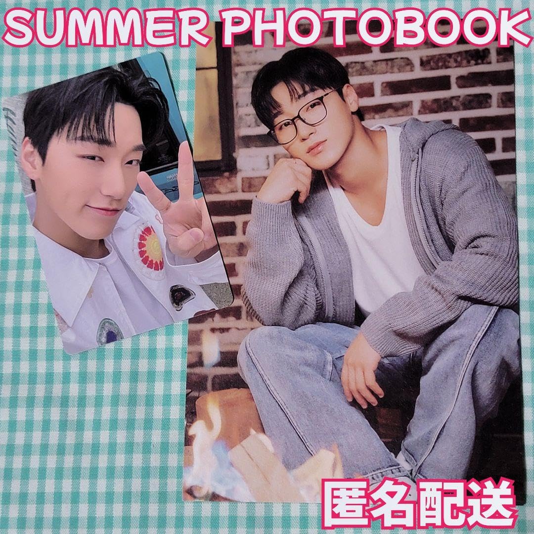 ATEEZ SUMMER PHOTOBOOK KQ 予約 特典 トレカ サン