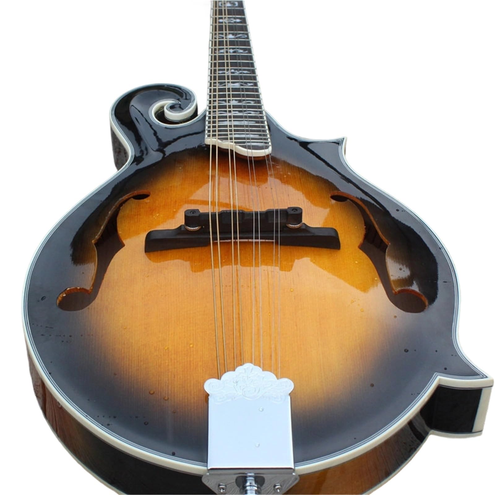 Mandolina Ręcznie Wykonana Profesjonalna Mandolina Z Litego Drewna Przeznaczona Do Występów Muzycznych Dla Dorosłych