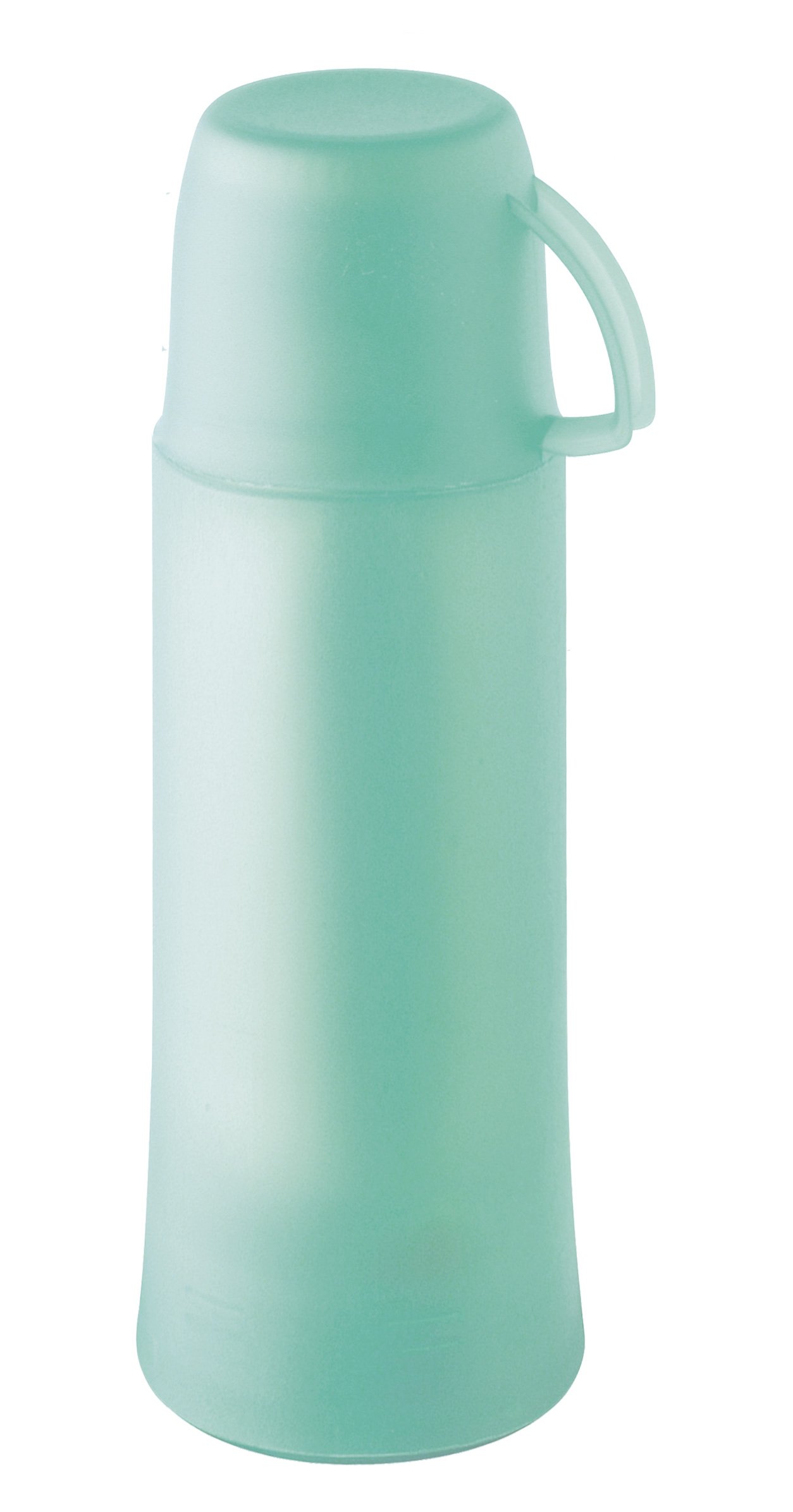 HeliosCaribbean Vacuum Flask, transparent-türkis, 0.5 l