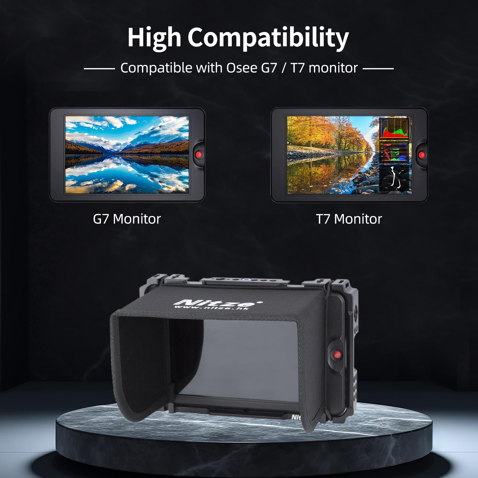 OSEE　モニター　バッテリー Amazon.co.jp: osee メガモン 15 15.4インチ 高輝度 HDR Pro