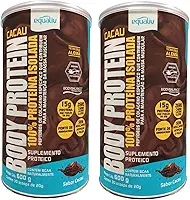 Kit 2 Body Protein Equaliv 600g Cacau