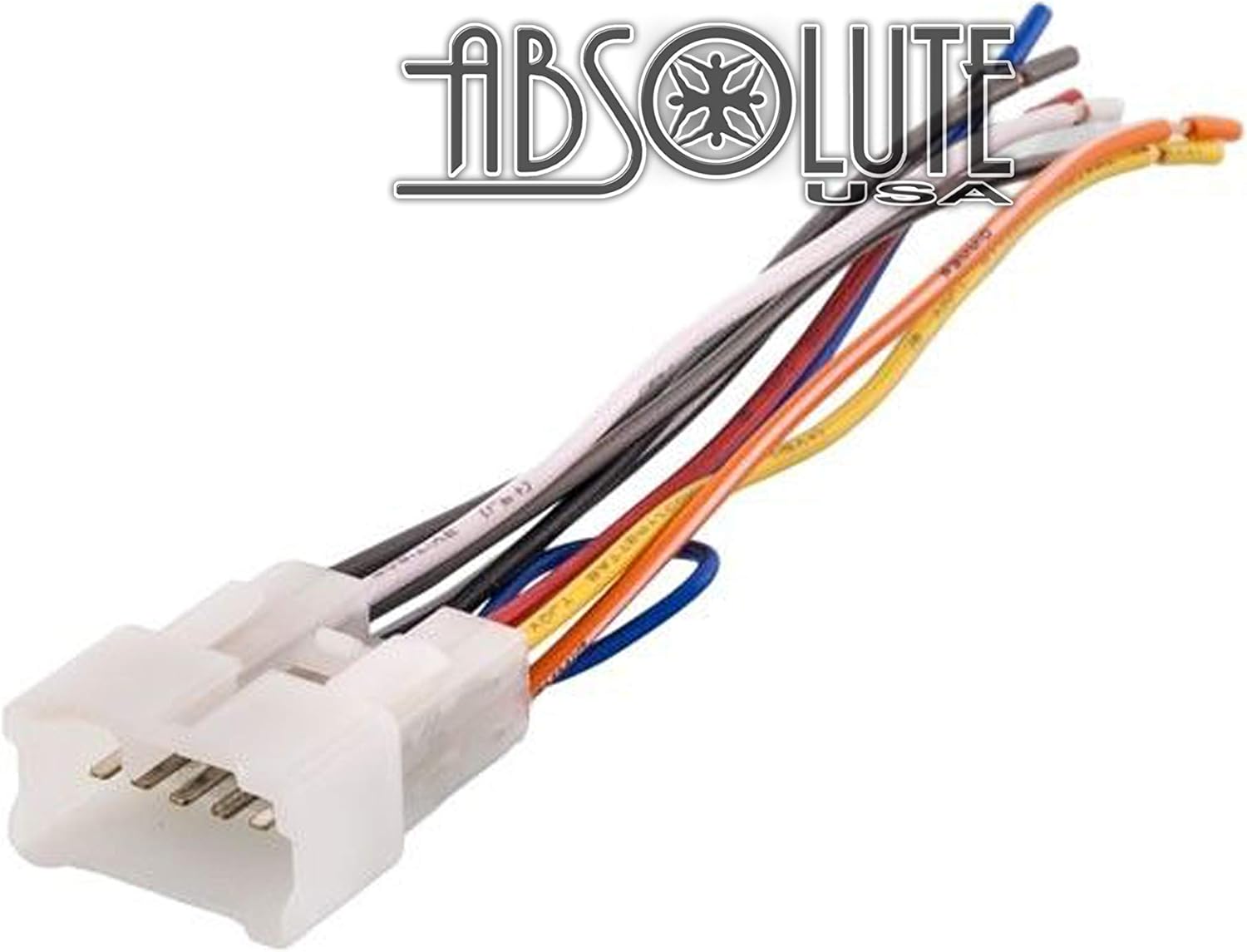 Absolute USA ABS95-8208 Fits Toyota Sienna 2004-2010 Double DIN Stereo Harness Radio Install Dash Kit Package