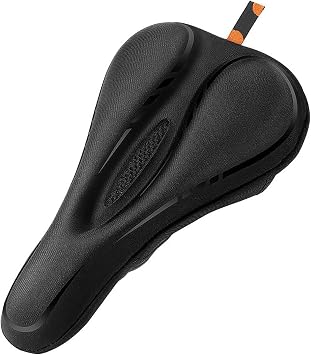 Bike Seat Cushion for Specialized Creo SL2 Crossroads Crossroads 2.0 CrossTrail Comp, Gel & Memory Foam Bicycle Seat Pad Anti-Slip Bicycle Seat Cover Shock Absorbing Bike Saddle for Men and Women