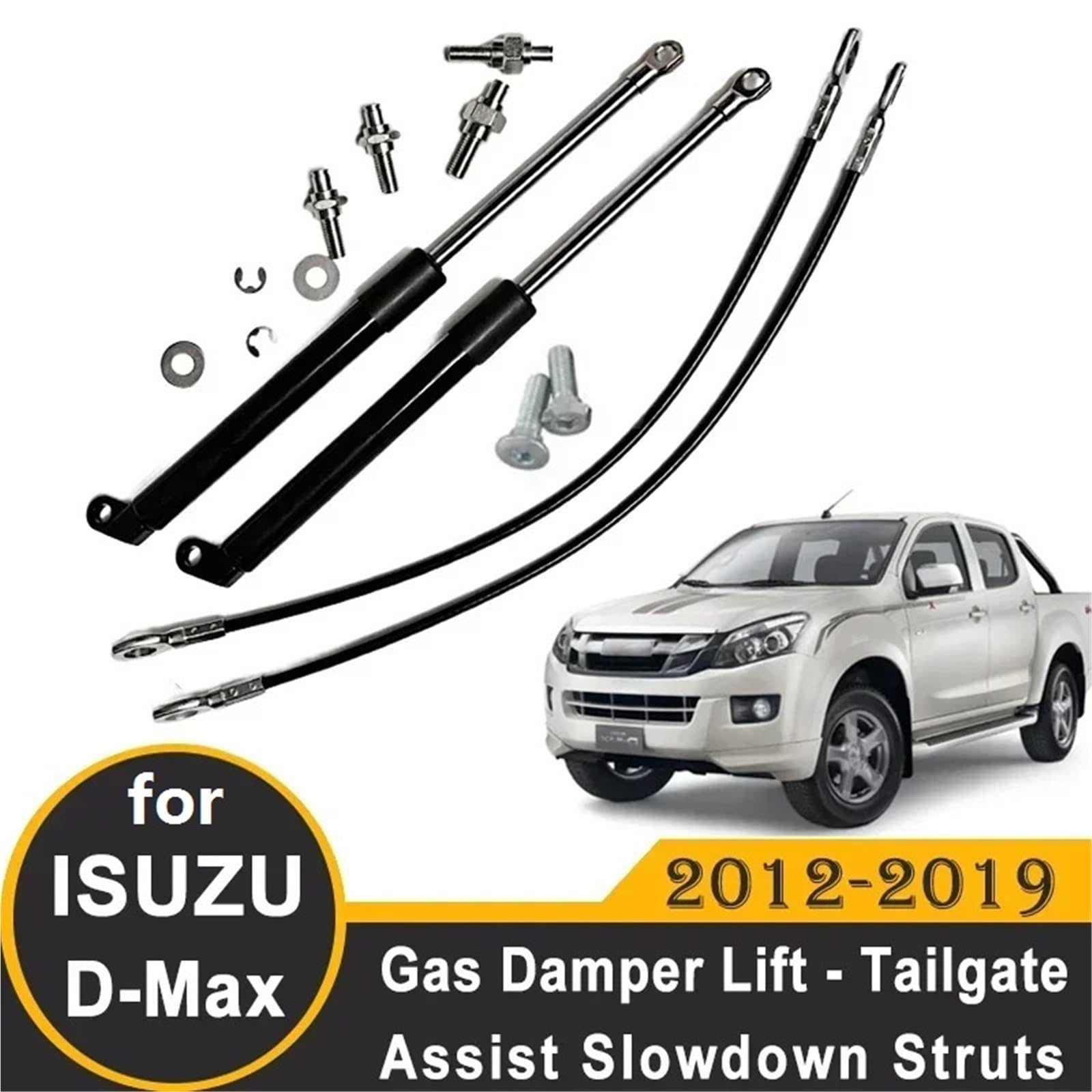 Do Isuzu D-Max DMAX 2012-2019 Sprężyna gazowa bagażnika