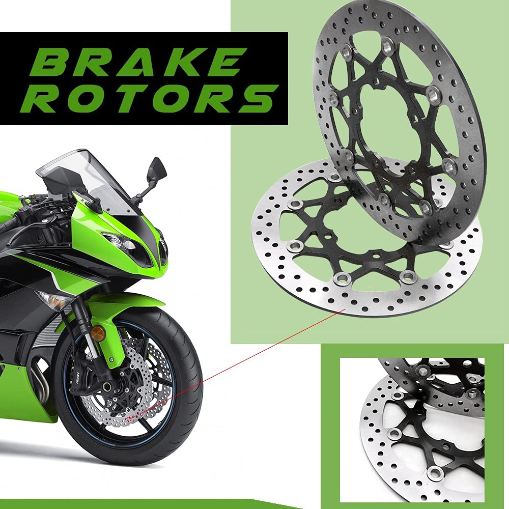 Amazon | オートバイのブレーキディスク For GSXR 1000 CNC フロント 