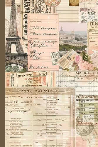 Fall in Love with Paris: Romantic Notebook with Stunning Cityscape