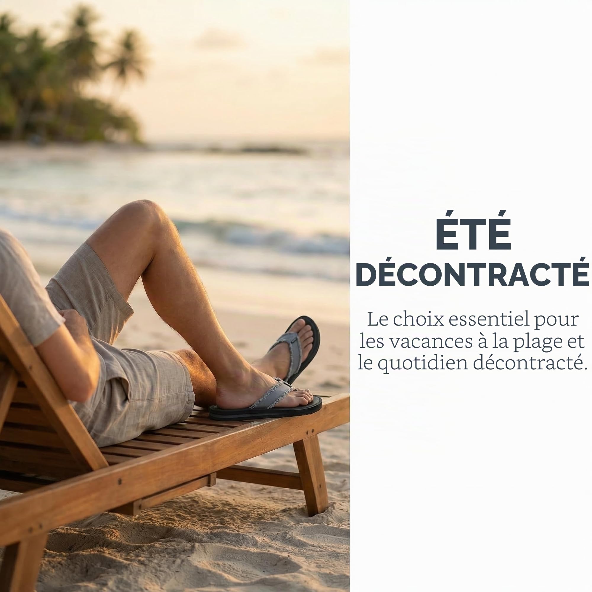 ARRIGO BELLO Tongs Confortables Homme Sandales Légeres Antidérapantes été Chaussures de Plage Piscine 41-46 EU