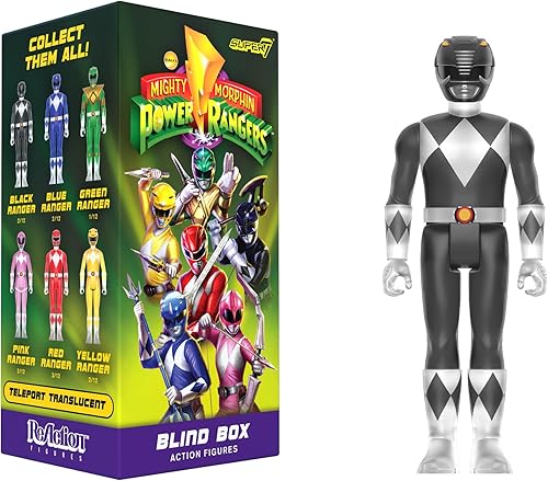 Miniatura 5 de Super7 Mighty Morphin Power Rangers Blind Box Wave 01 - Blind Box Flat - Juego de 12 figuras de acción