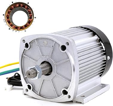 2200W Electric Tricycle Motor High Power Motors Brushless Motor 60V / 72V Direct Current Motor for Electric Tricycle, New Energy Vehicle, Electric Motorcycle