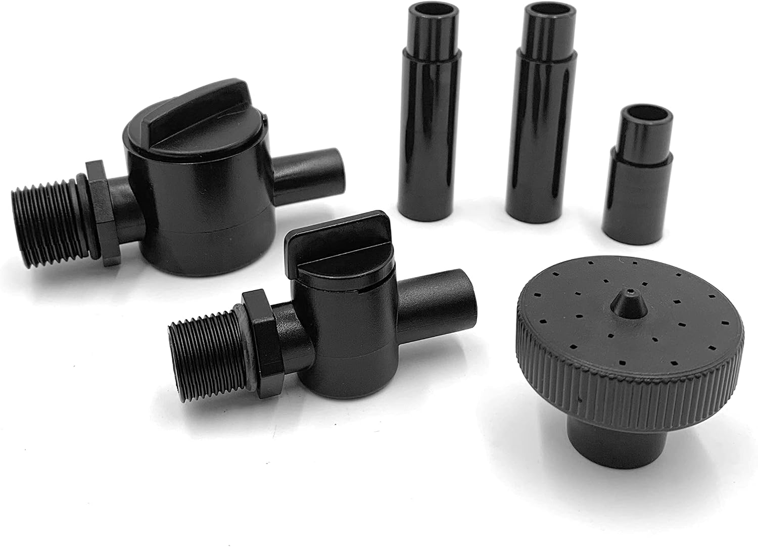 Hampton Water Gardens Fountain Heads Pumps, 160 to 590-Gallon - Danner, Black, (83017)