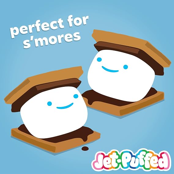 Jet Puffed Jumbo Marshmallows 24 Ounce (Pack of 8)