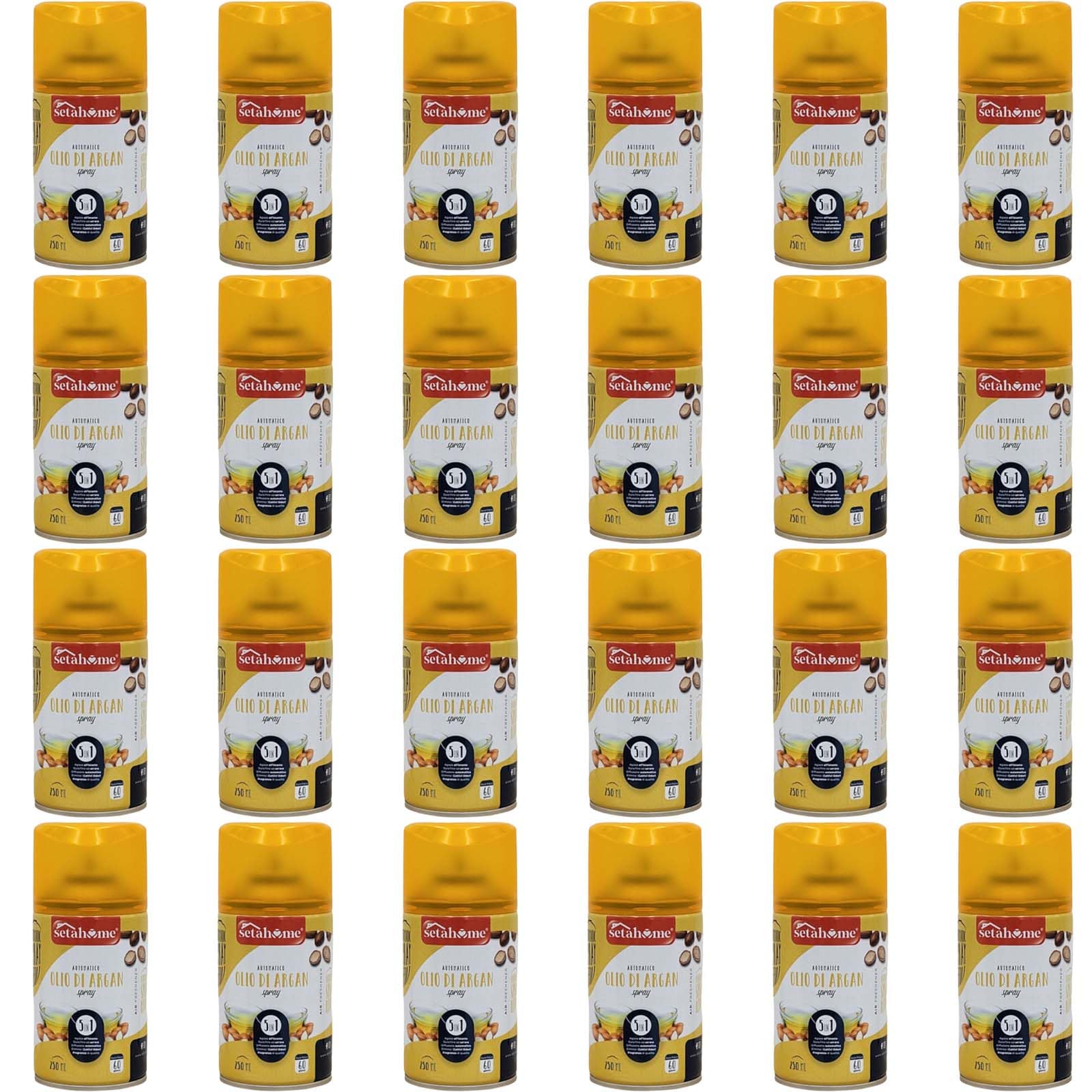 Lufterfrischer Arganöl 24er Pack Nachfüllspray für automatische Duftspender