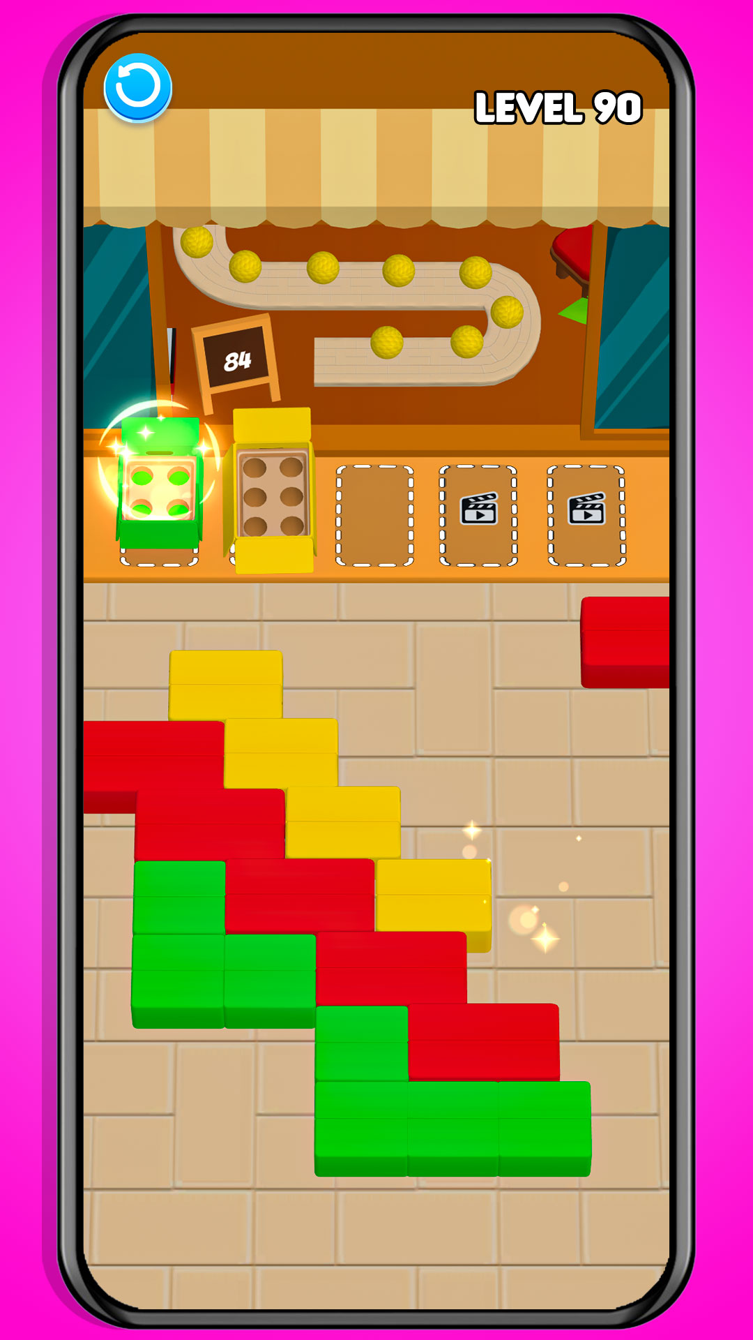 Ball Jam Color Sort Puzzle Master: Tap Away Parking Jam Matching Color ...