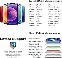 Vista 3 de [Certificado MFi de Apple] Adaptador de cámara Lightning a USB con puerto de carga para iPhone, cable OTG USB 3.0 hembra para iPad para conectar