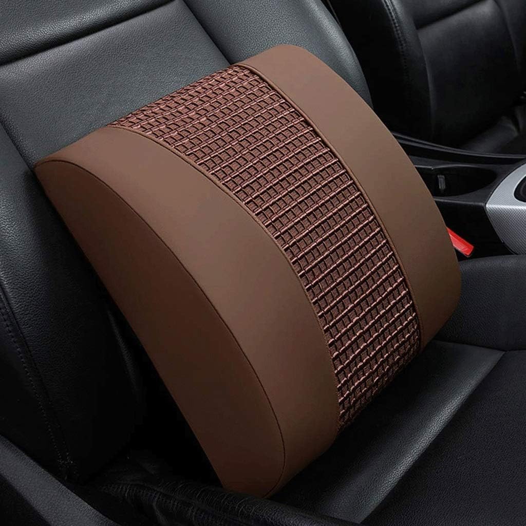 Lumbar Pillow-Car Headrest Memory Cotton Car Seat Headrest Pad Car with Lumbar Support Pillow Neck Pillow
