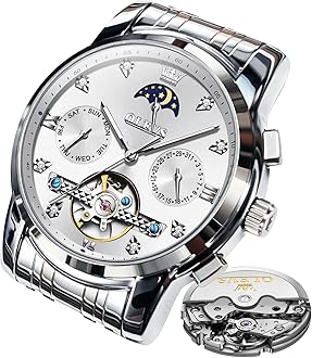 Men's Casual Fashion Waterproof Gold Stainless Steel Band Quartz Gold Watches Gifts for Men