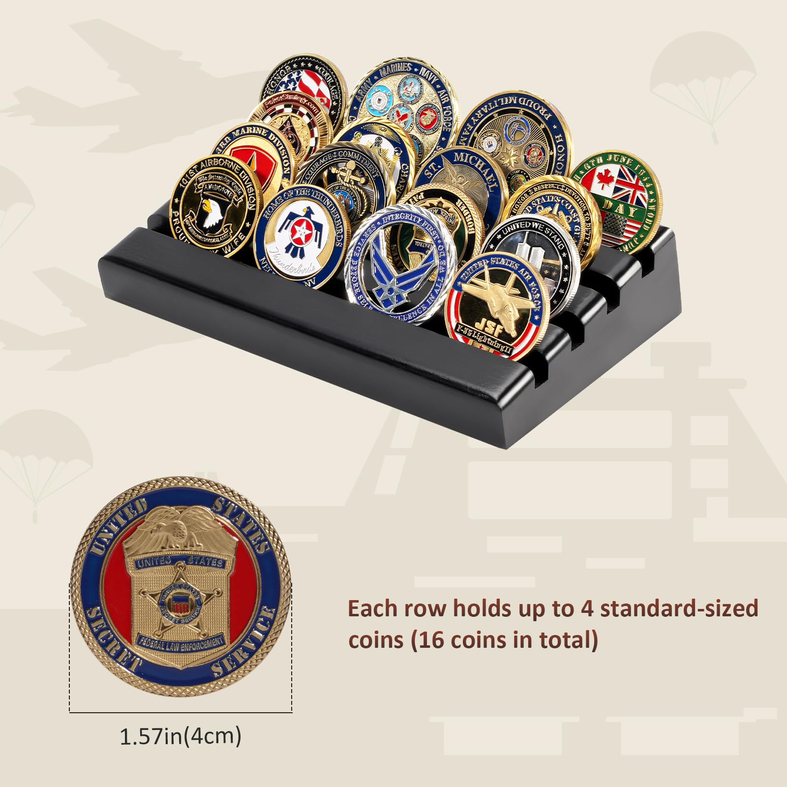 Torolle Challenge Coin Display Holder - Image 2