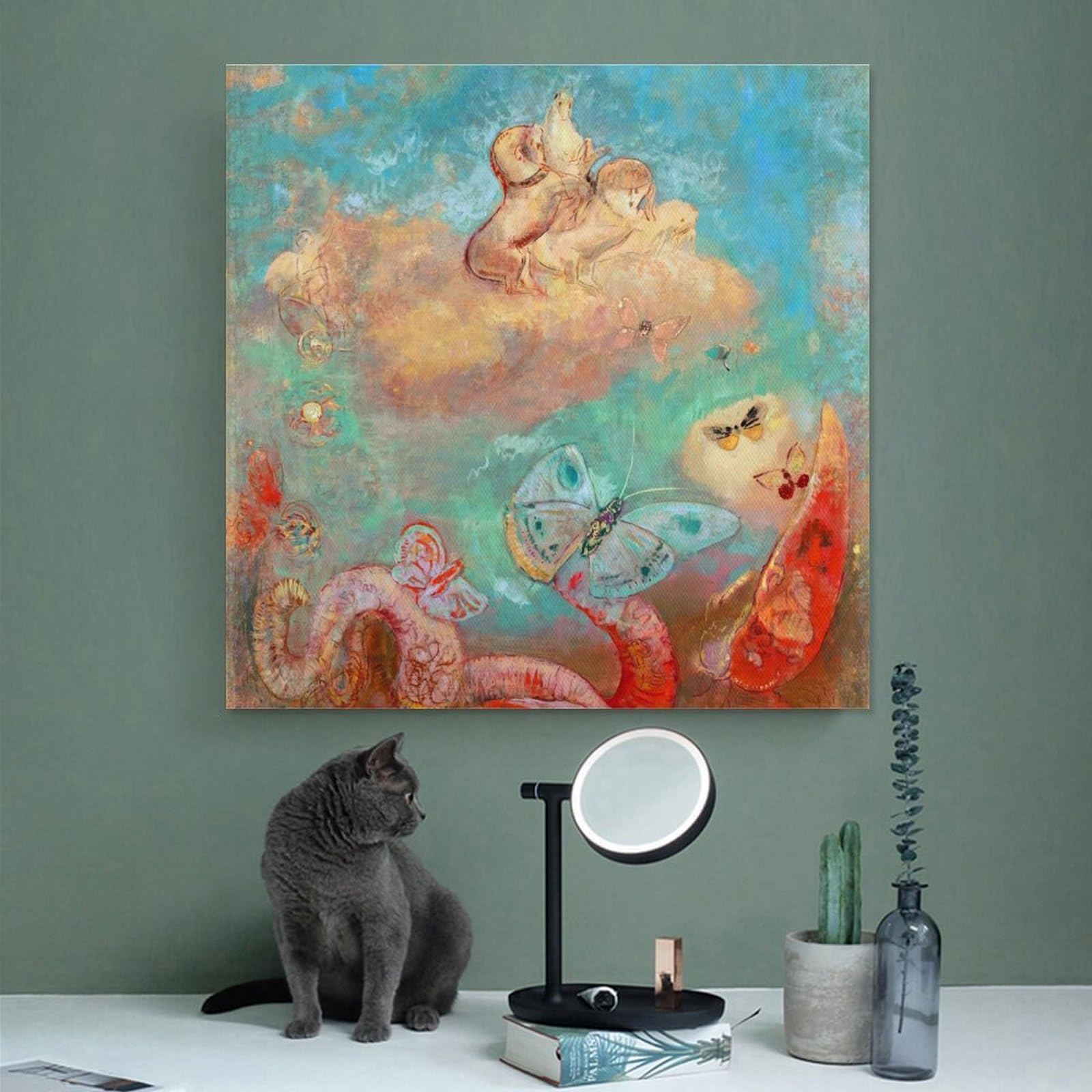 Amazon.co.jp: Odilon Redon画家 オディロン・ルドン素晴らしい
