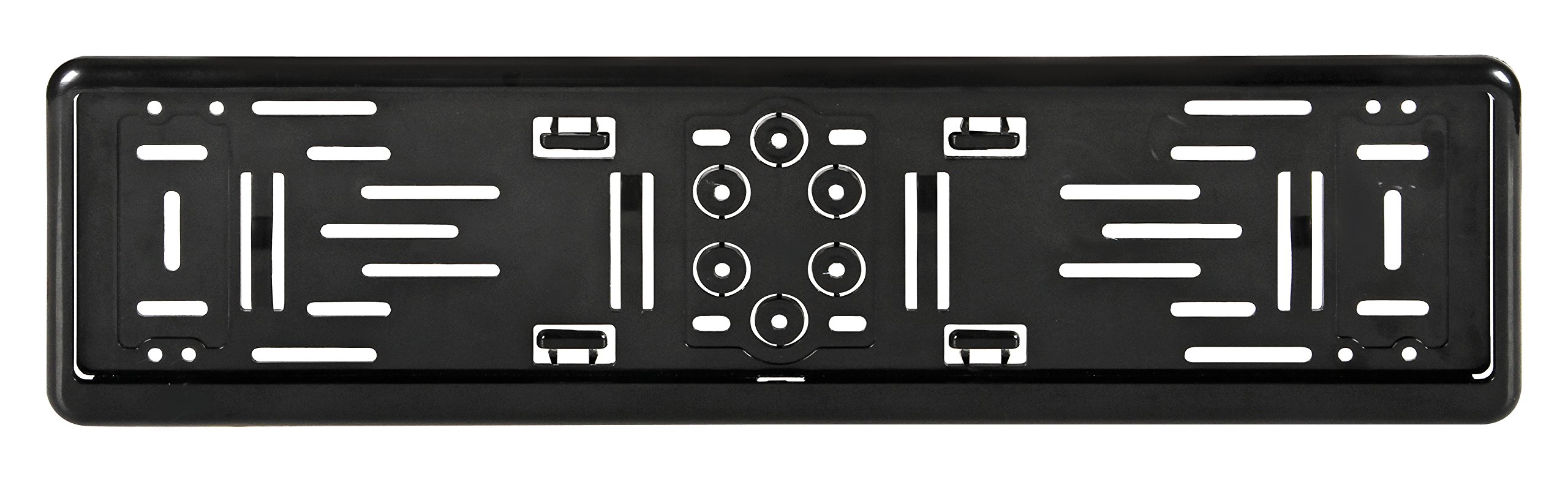LAMPA 19906 Supporto targa nero