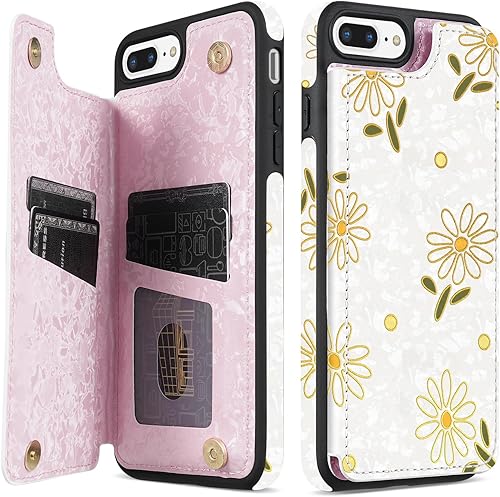 Miniatura 19 de NNH Funda tipo cartera compatible con iPhone Xs Max con bloqueo RFID, ranuras para tarjetas, folio de piel sintética, función atril, doble cierre