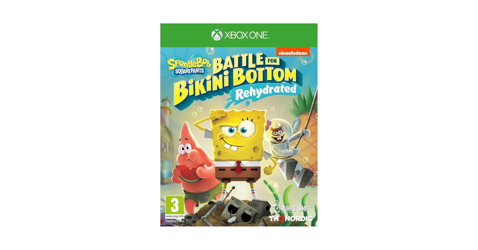 xbox★Spongebob Squarepants Battle For THQ Nordic Spongebob SquarePants: Battle for Bikini Bottom