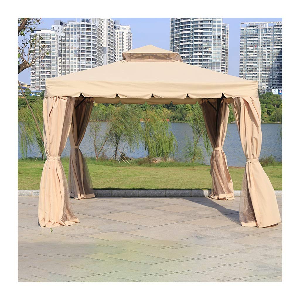 LXYYY Outdoor large garden gazebo 10x10 FT Garden Gazebo, Patio Pavilion, Gazebos for Patios, Canopy Gazebo Backyard Tent, for Garden, Patio, Lawns, Parties