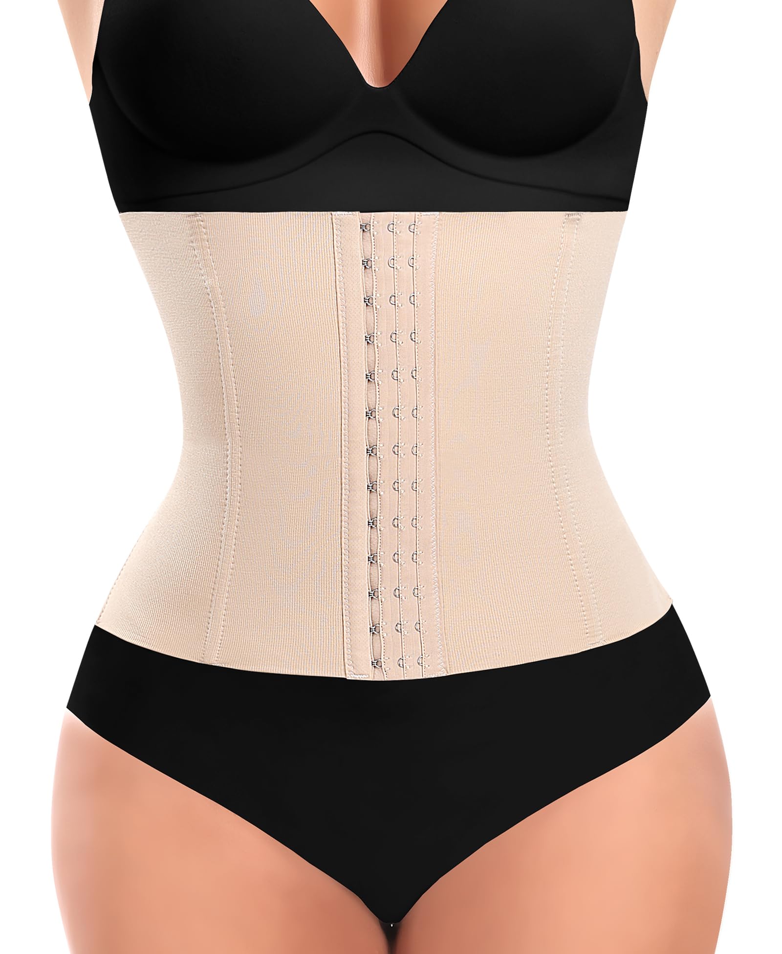 Gaine Amincissante Ventre Plat Femme Invisible Corset Minceur Ceinture Waist Trainer Serre Taille Body Sculptant Sport