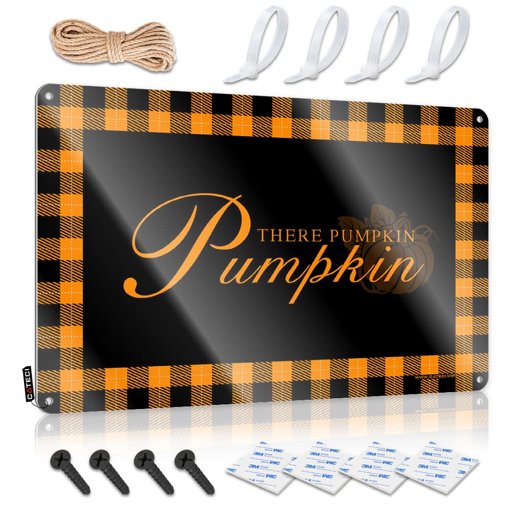 Tapestry Pool Bar Matal Sign - Hey There Pumpkin Gift For Wife Rustic Wall Hanging(30X40CM)