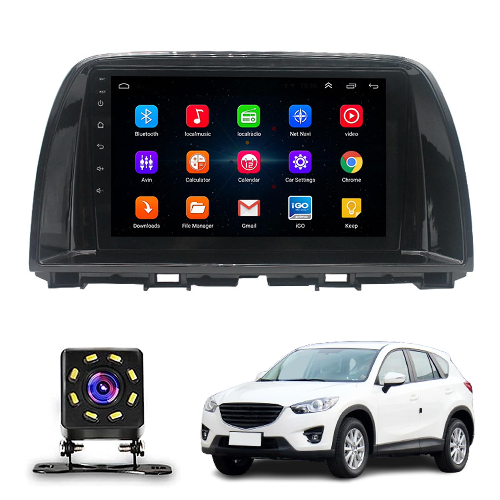 Amazon.co.jp: ASHOIH 互換品 Android 10 ラジオ ダブルディン カー
