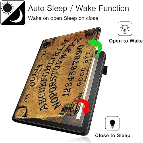 Miniatura 5 de Funda para tableta Tienda Fire HD 8 y Fire HD 8 Plus (10 generación 2020 y 12 generación 2022), funda plegable delgada con función de encendido y
