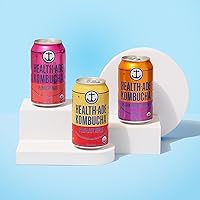 Vista 5 de Paquete variado de cuatro sabores fabulosos en latas de Health-Ade