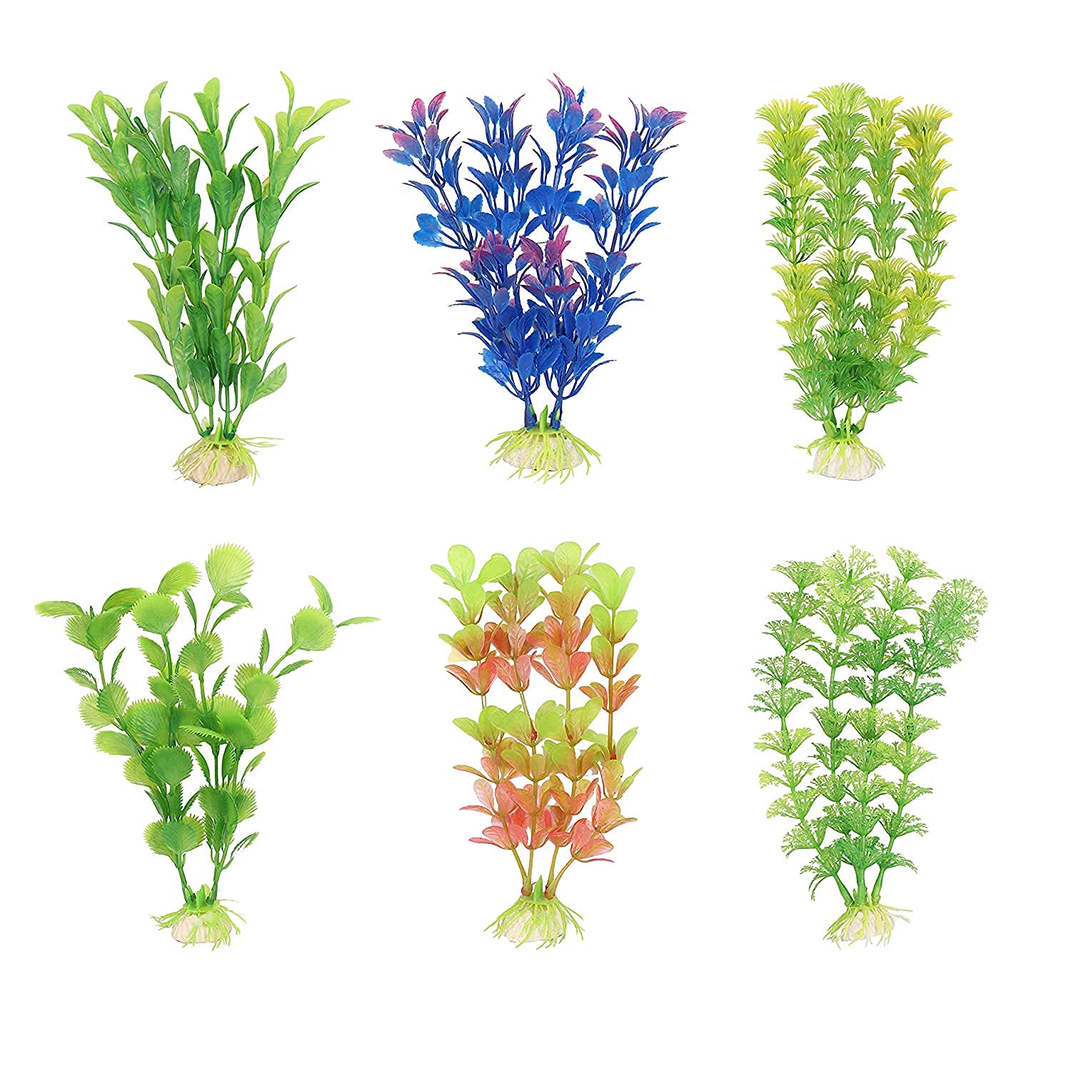 Kapoor pets Products Aquarium Decoration Artificial 8 INCH Plants Color May Vary (Set of 6) (B097722HY8) Amazon Price History, Amazon Price Tracker