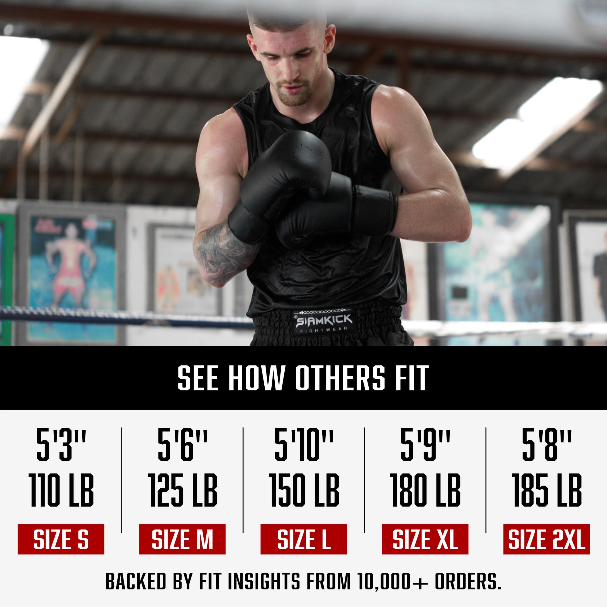 Thaiboxe Box-Shorts, klassisch, hochwertig, für Damen und Herren, Kampfkleidung, Boxen, Kickboxen, MMA
