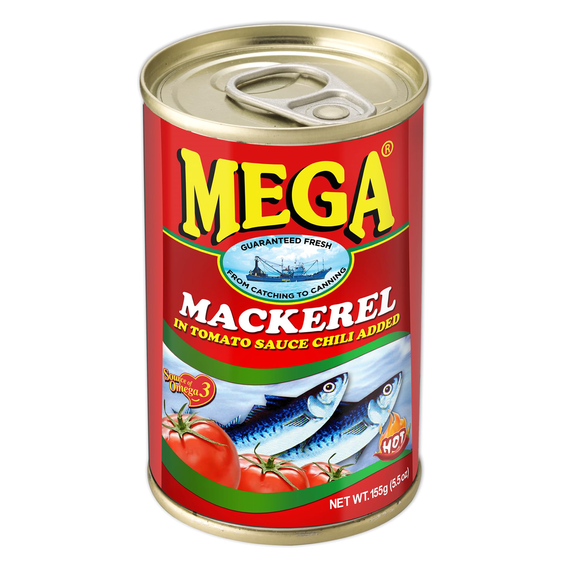 Mackerel in Tomato Sauce with Chili 155gm