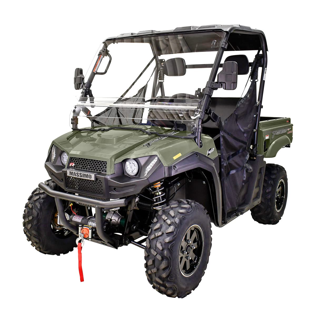 Amazon.com: MASSIMO Motor T-BOSS 410 | 2WD/4WD, 352cc EFI UTV | 1yr  Warranty (Green) : Everything Else