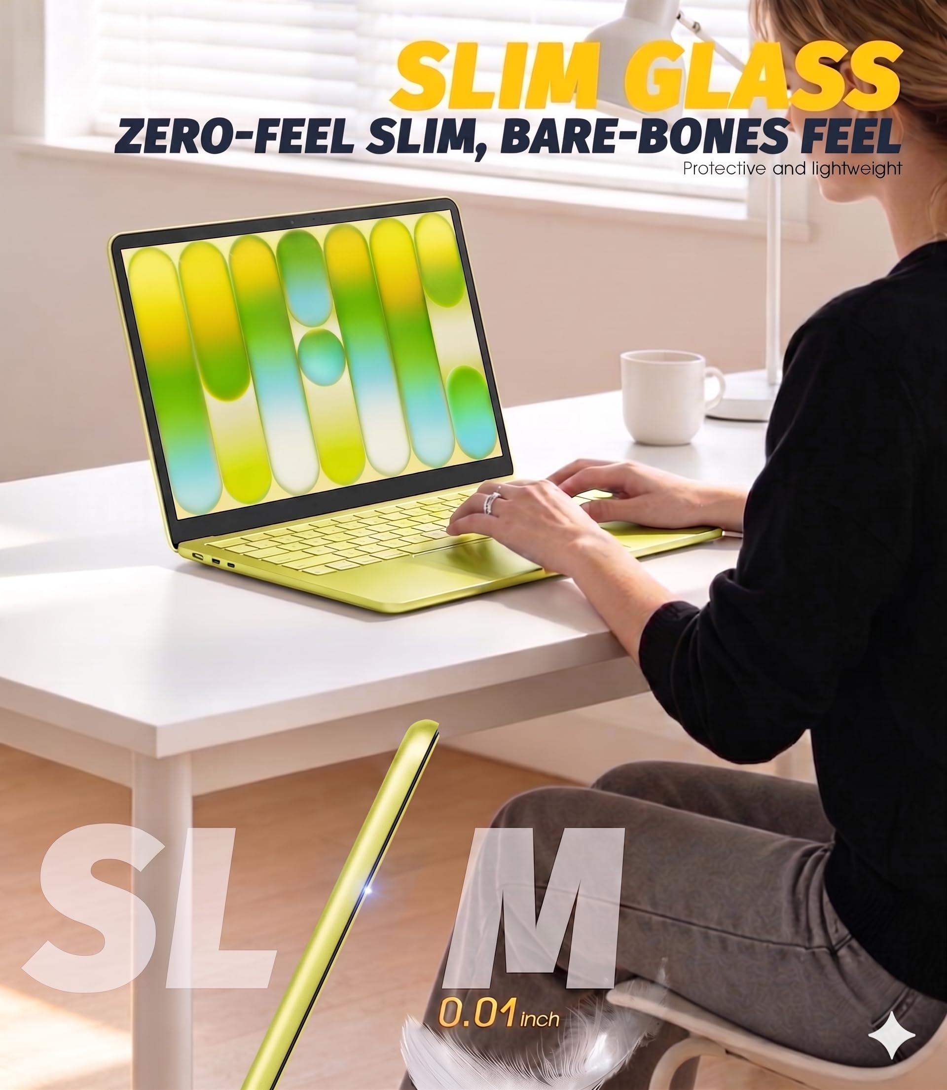 NEWZEROL Verre Trempé Mat Compatible Apple MacBook Neo 2026, Anti-Rayures Haute Définition 9H Protection D'écran