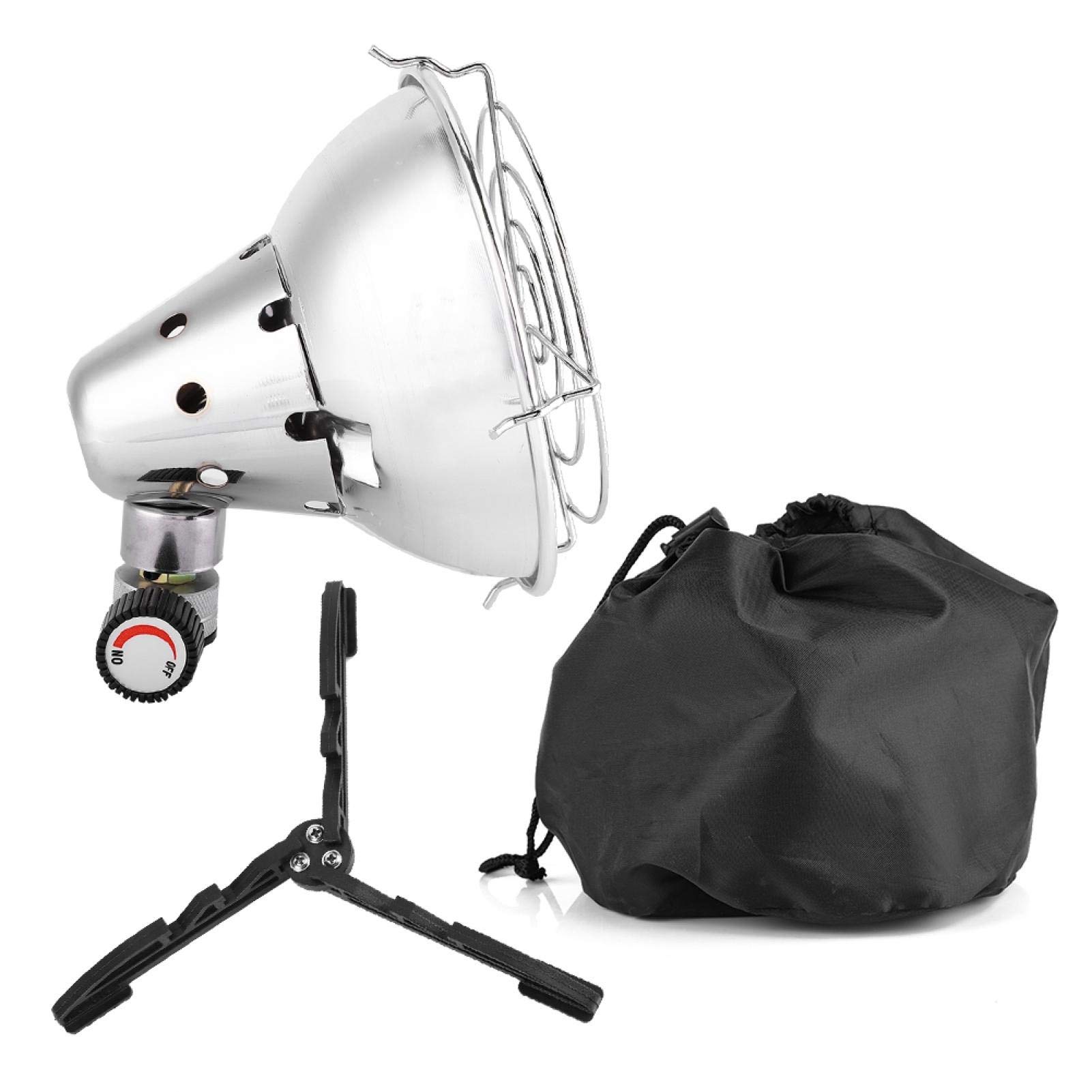 Riscaldatore a Gas Portatile, Tenda da Campeggio da Viaggio con Copertura Calda riscaldatore a Gas Portatile da Esterno