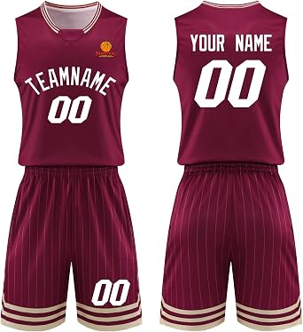 Basketball Sports Training Uniform for Boys Girls Basketball Jersey Set Gift Youth Basketball Jerseys