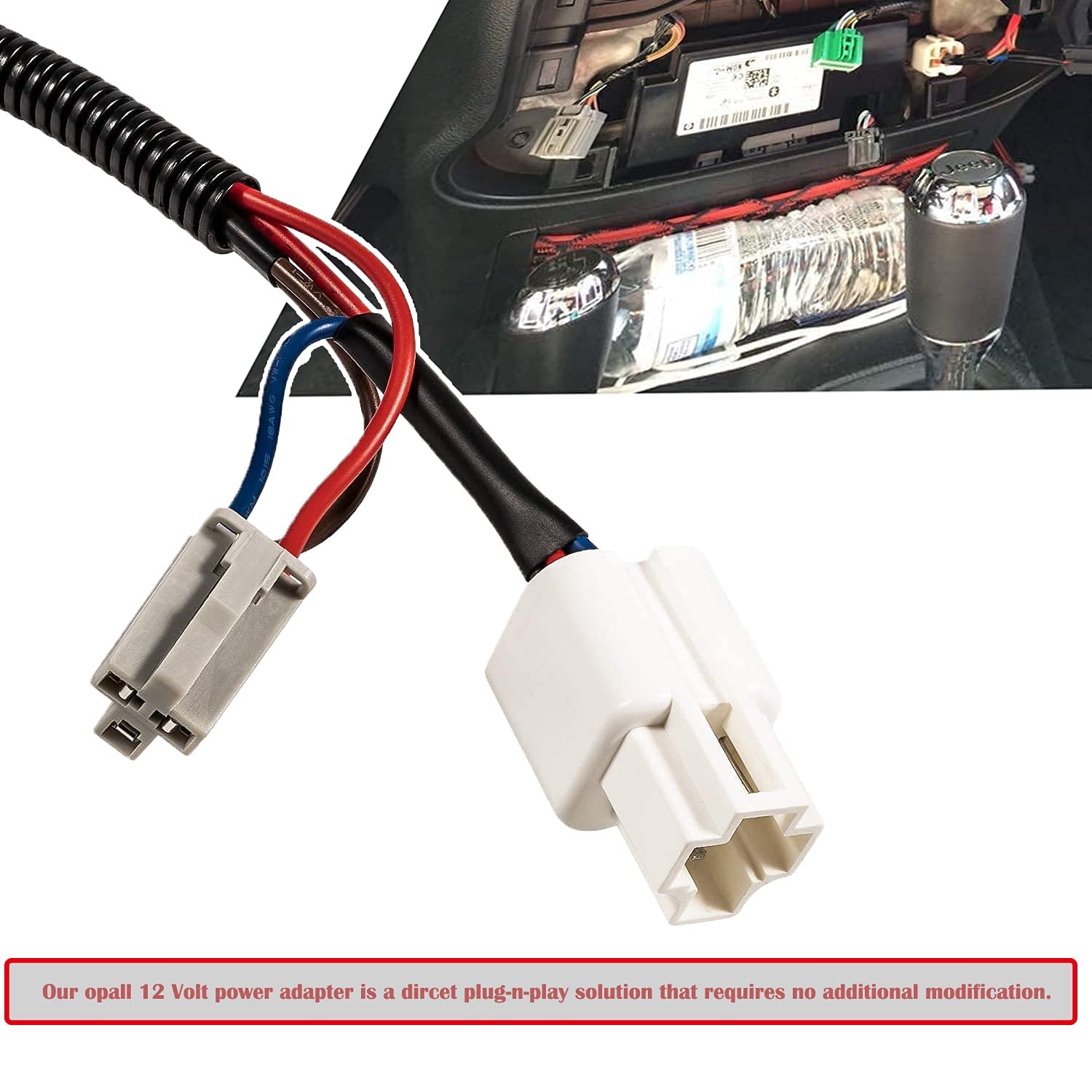 12 V Netzteil für 2018 2019 2020 2021 2022 Jeep Wrangler JL JKU TJ Infinite Gladiator JT & für Jeep Wrangler JK JKU TJ Unlimited