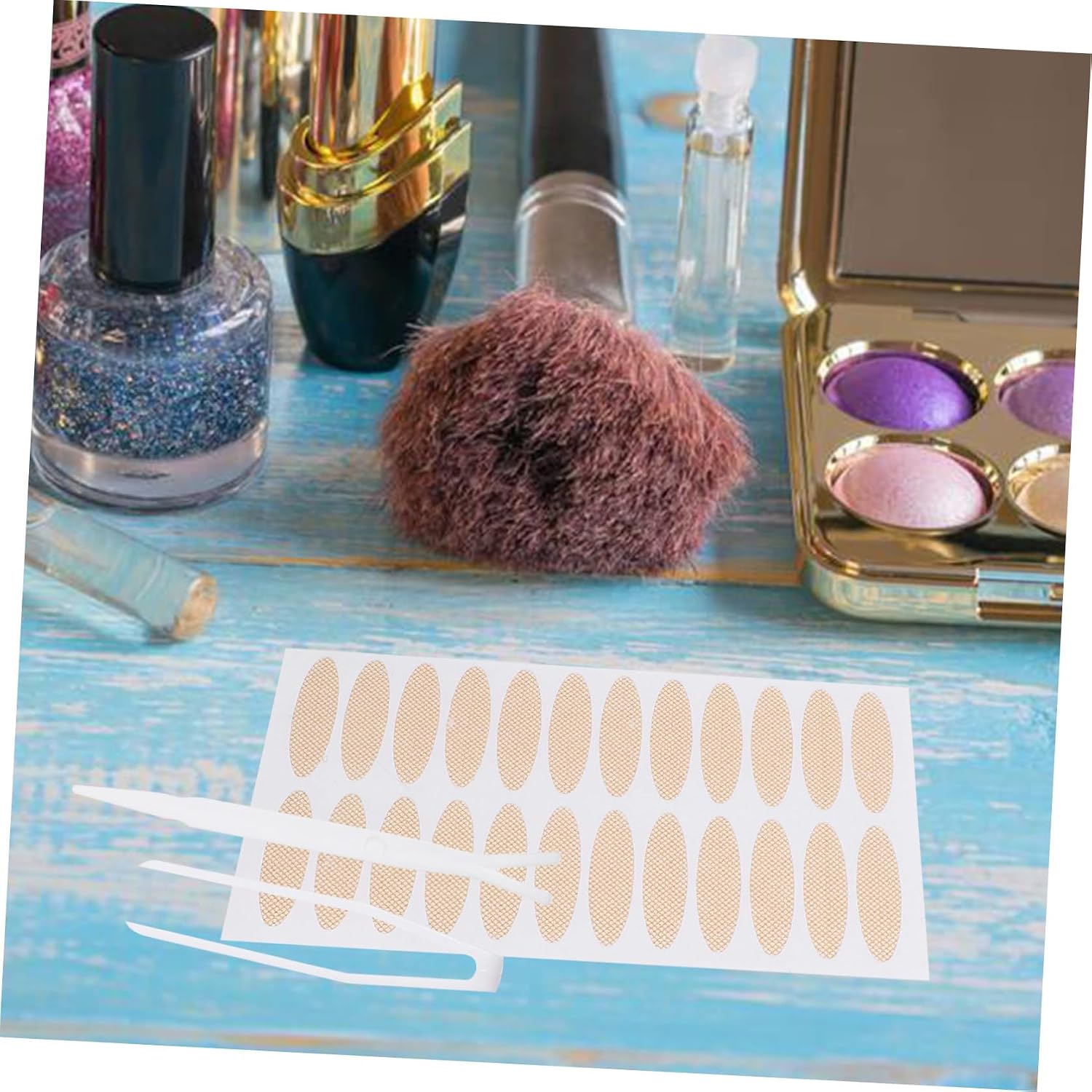 FRCOLOR 3sets Double Eyelid Stickers Invisible Eyelid Tape for Eye Makeup Easy to Apply Strip for Women Girls