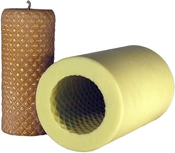 Mann Lake "Diamond Cylinder" Candle Mold