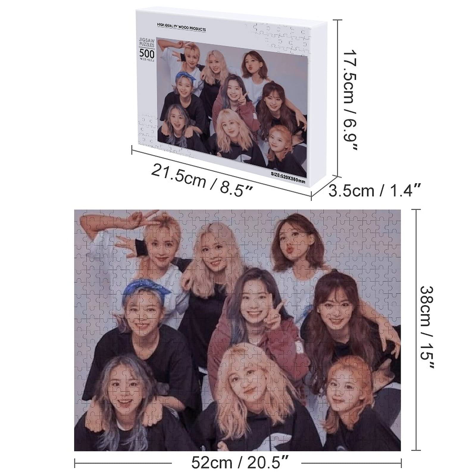 Amazon.co.jp: トゥワイス TWICE ジグソーパズル 500ピース 1000ピース