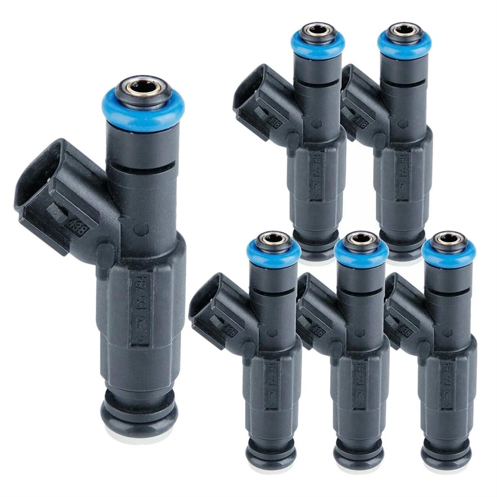Hjkdsz One Color 6Pcs Engine Parts Fuel Injectors Injection Valve For Jeep For Cherokee For Grand For Wrangler 4.0L 1999-2004