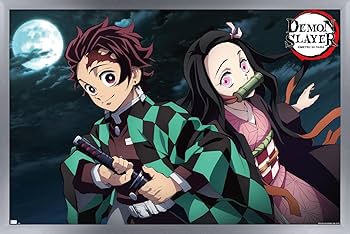 Amazon.co.jp: Trends International 鬼滅の刃 炭治郎&ねずこ